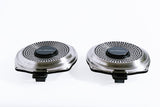 BACKORDERED - SHIPS SECOND HALF OF SEPTEMBER- RECOMMEND YOU ORDER NOW TO LOCK IN DISCOUNT AND LIMITED FUTURE INVENTORY - Bavsound Ghost Underseat Subwoofers for BMW, V3, 8 Ohm, Pair [REQUIRES HEAT GUN & DRILL]