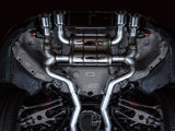 AWE Tuning SwitchPath Cat-Back Exhaust for BMW G8X M3/M4 - Chrome Silver Tips