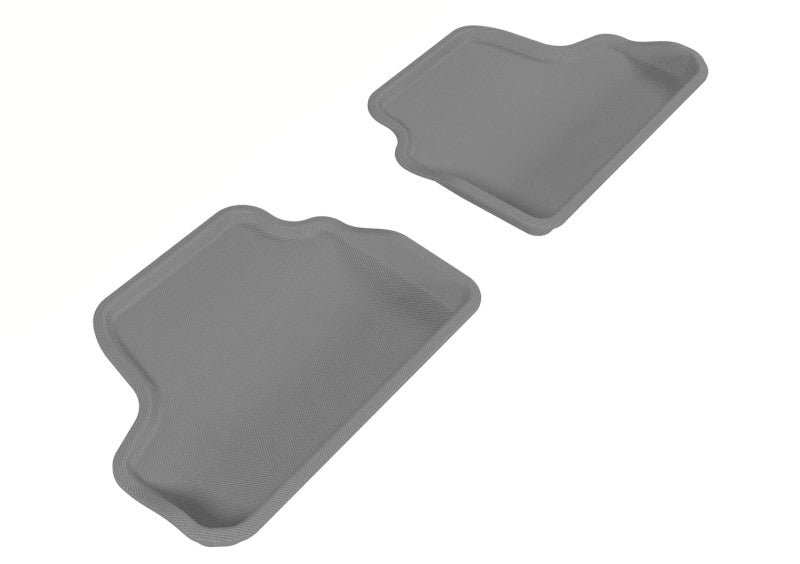 3D MAXpider 2007-2013 BMW 3 Series E93 Kagu 2nd Row Floormats - Gray