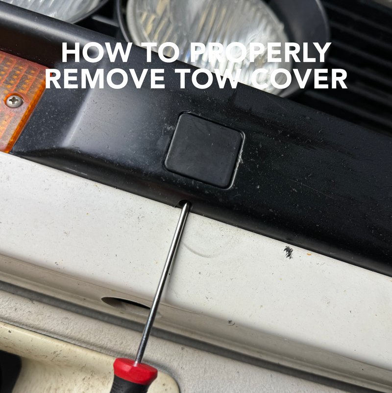 Late Model E30 Tow Hook Cover