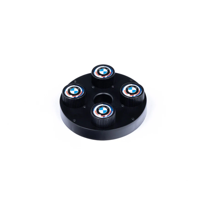 Genuine BMW 50th Anniversary Valve Stem Caps - 82115A75DA7