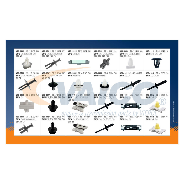 BMW Fastener Assortment Kit