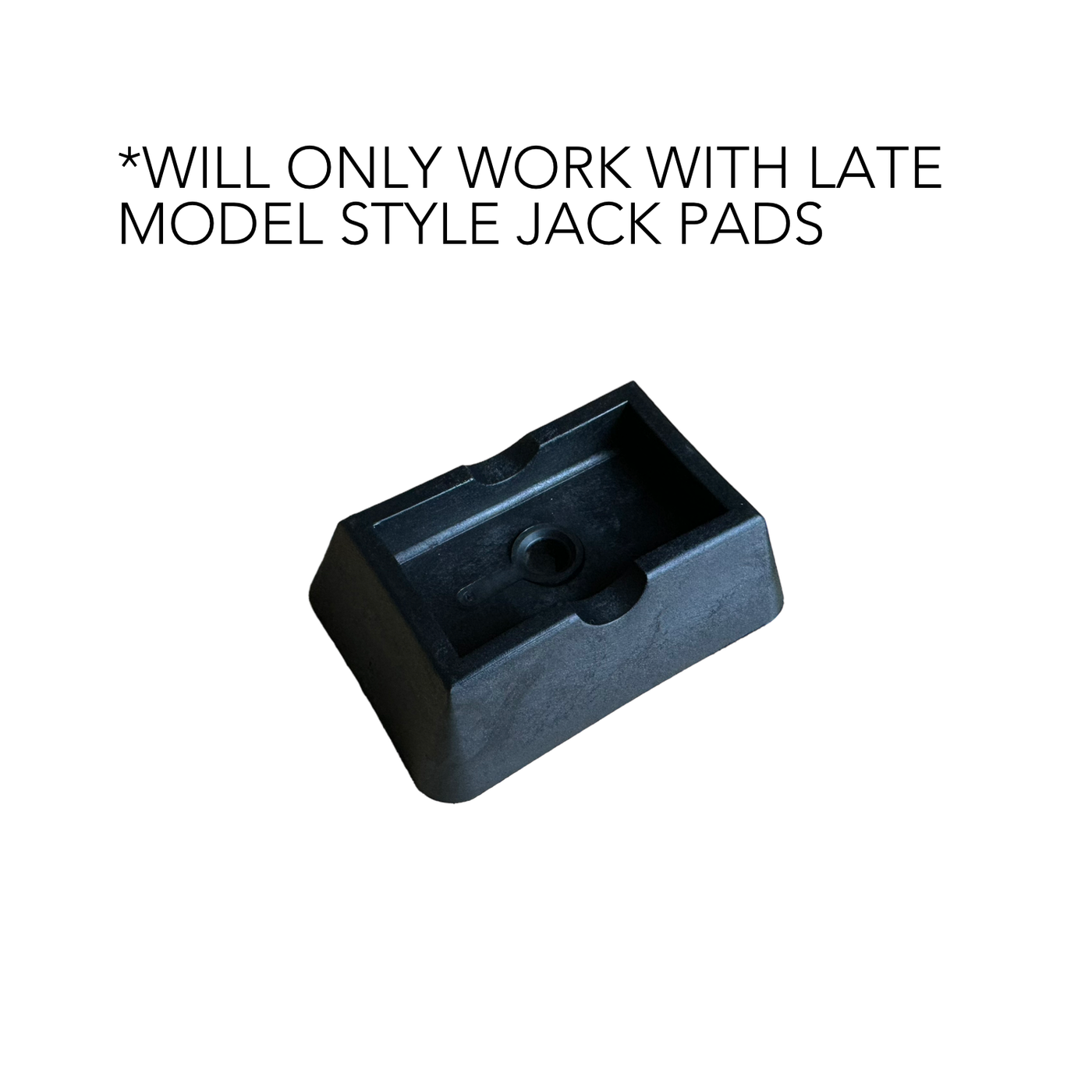 Late Model BMW Jack Stand Pad — Race German