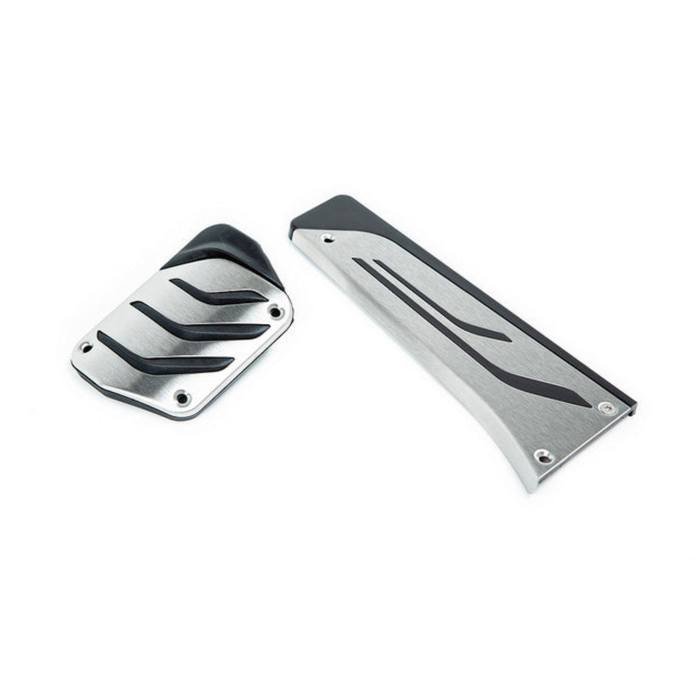 Genuine BMW Stainless Steel Auto Pedal Covers - 35002232278