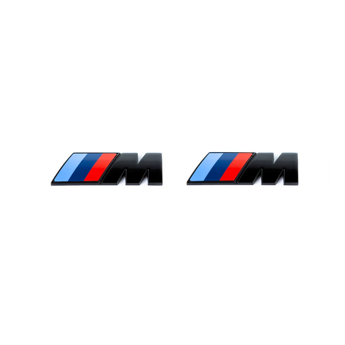 Genuine BMW High Gloss Side M Badges - 51145A4B373