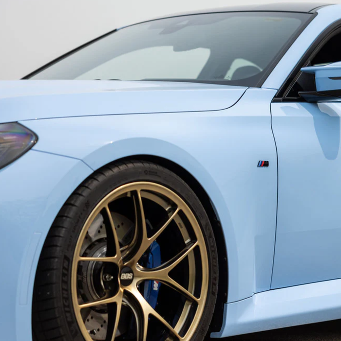 Genuine BMW High Gloss Side M Badges - 51145A4B373