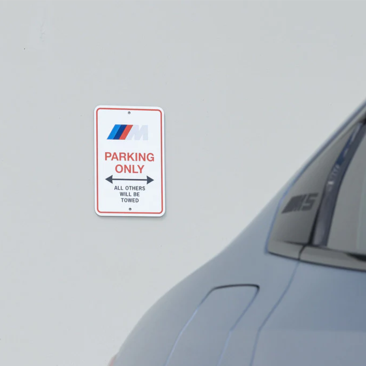 Genuine BMW ///M Parking Only Sign - 82125B4FE90