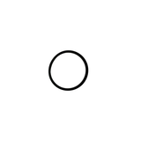 BMW Brake Master Cylinder O-Ring Gasket - ATE 34314650345