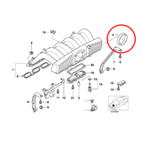 BMW Throttle Body Mount Gasket - 11611716174