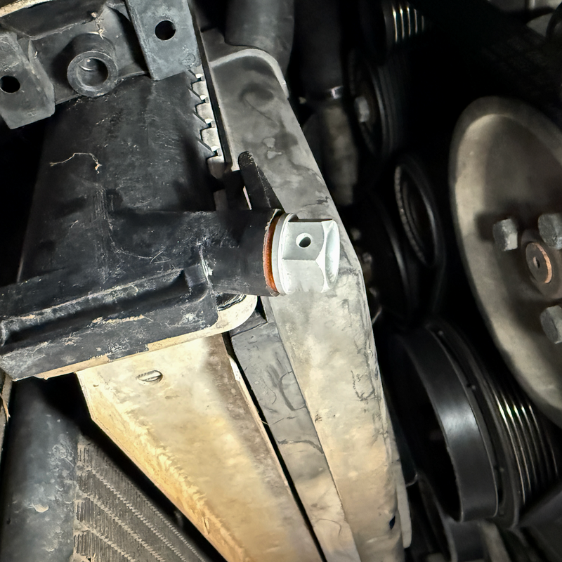 Upgraded BMW Aluminum Radiator Drain Plug