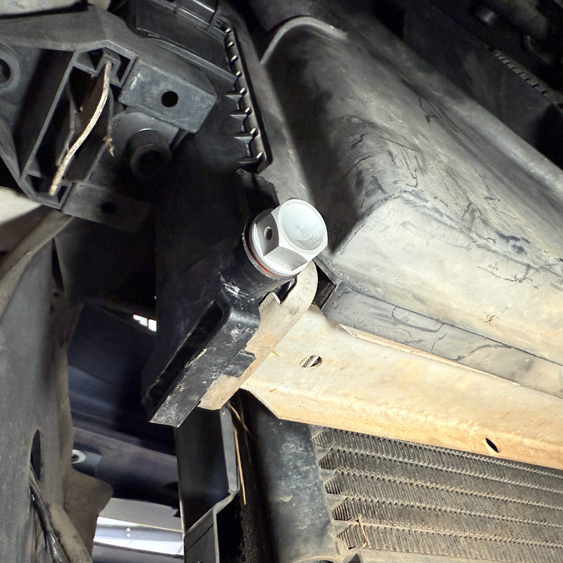 Upgraded BMW Aluminum Radiator Drain Plug