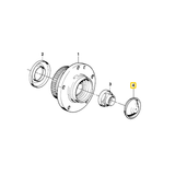 BMW Wheel Bearing Dust Cover - 31206777789