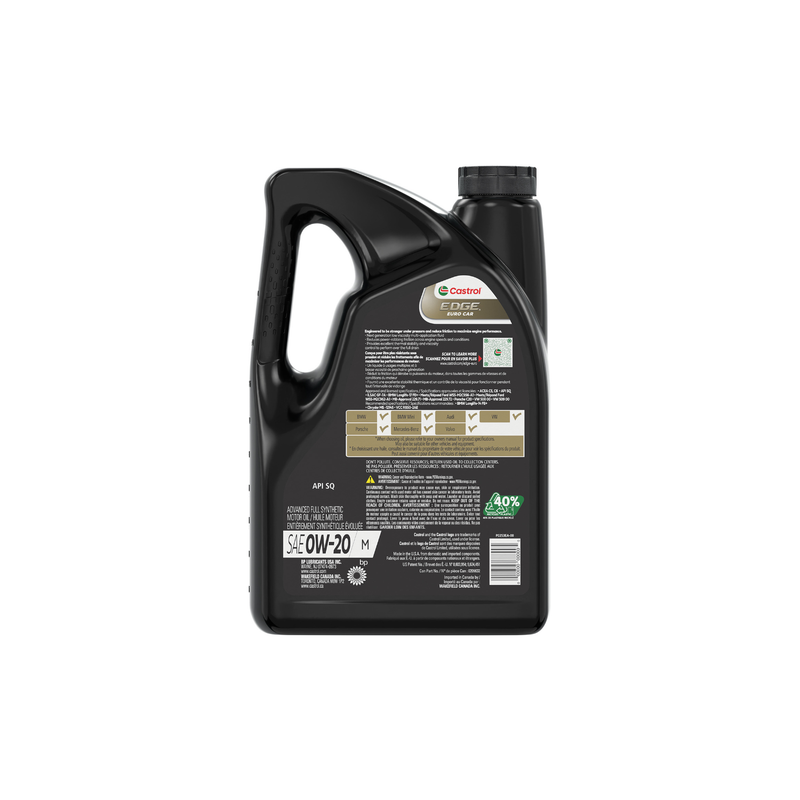 Castrol Edge 0W20 Euro Oil - 5 Liter