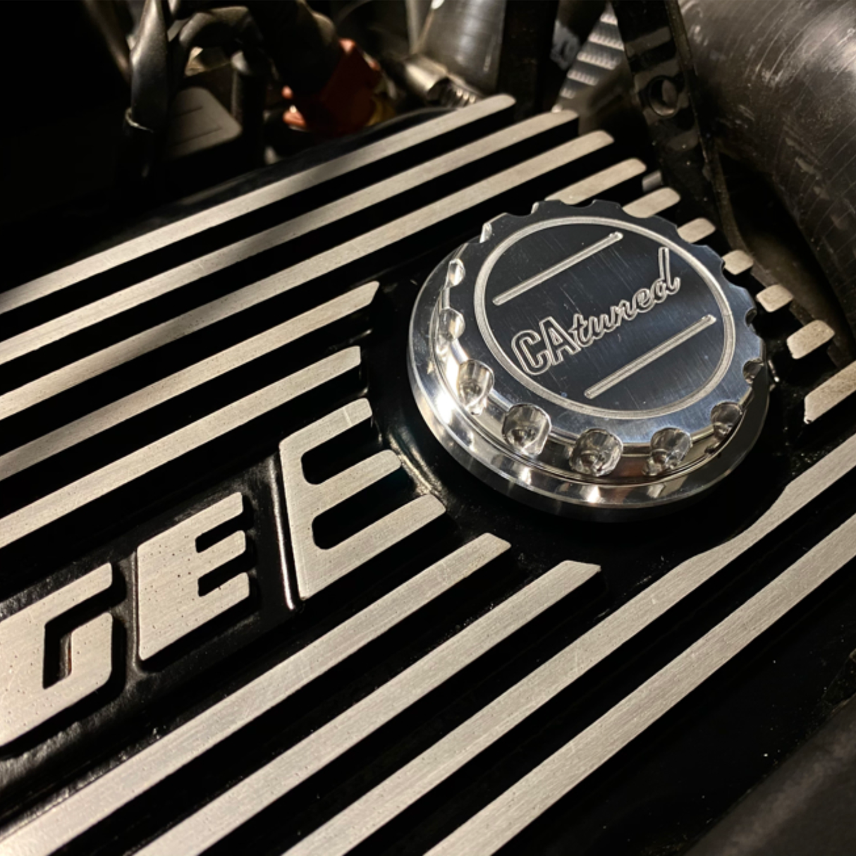 CAtuned E30/E28/2002 Billet Aluminum Oil Cap - 11121716993