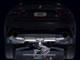 AWE 19-23 BMW 330i / 21-23 BMW 430i Base G2X Touring (Excl. Conv) Axle-Back Exhaust - Diamond Black