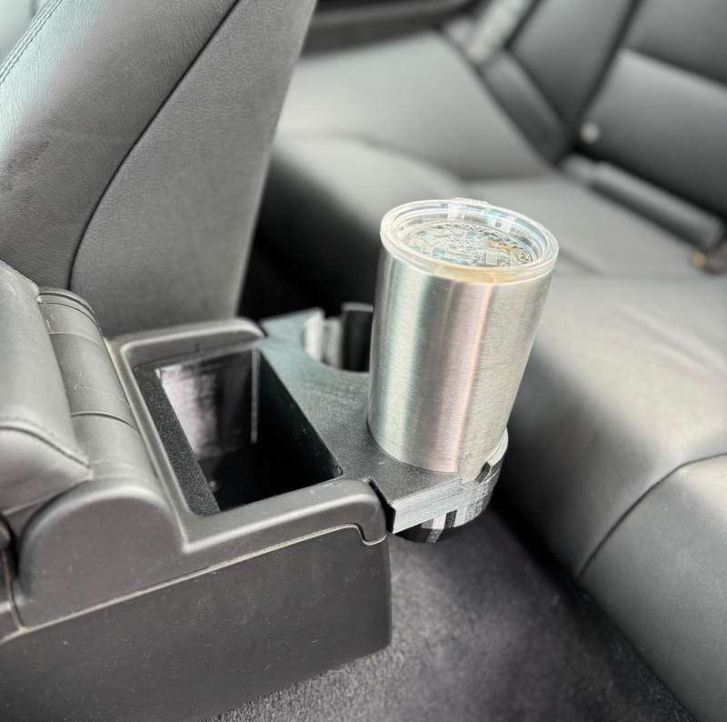 E46 Dual Rear Cupholder