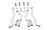AWE Tuning 18-19 BMW M5 (F90) 4.4T AWD Axle-Back Exhaust - Track Edition (Chrome Silver Tips)