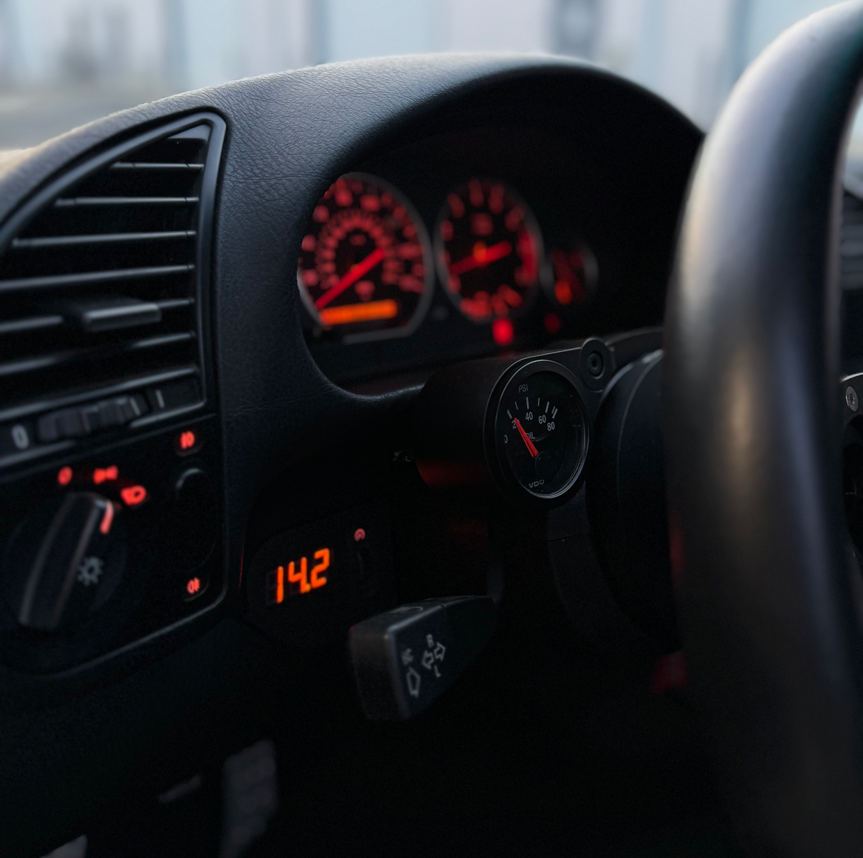 BMW E36 Volt Meter Dimmer Panel Kit (Plug & Play)