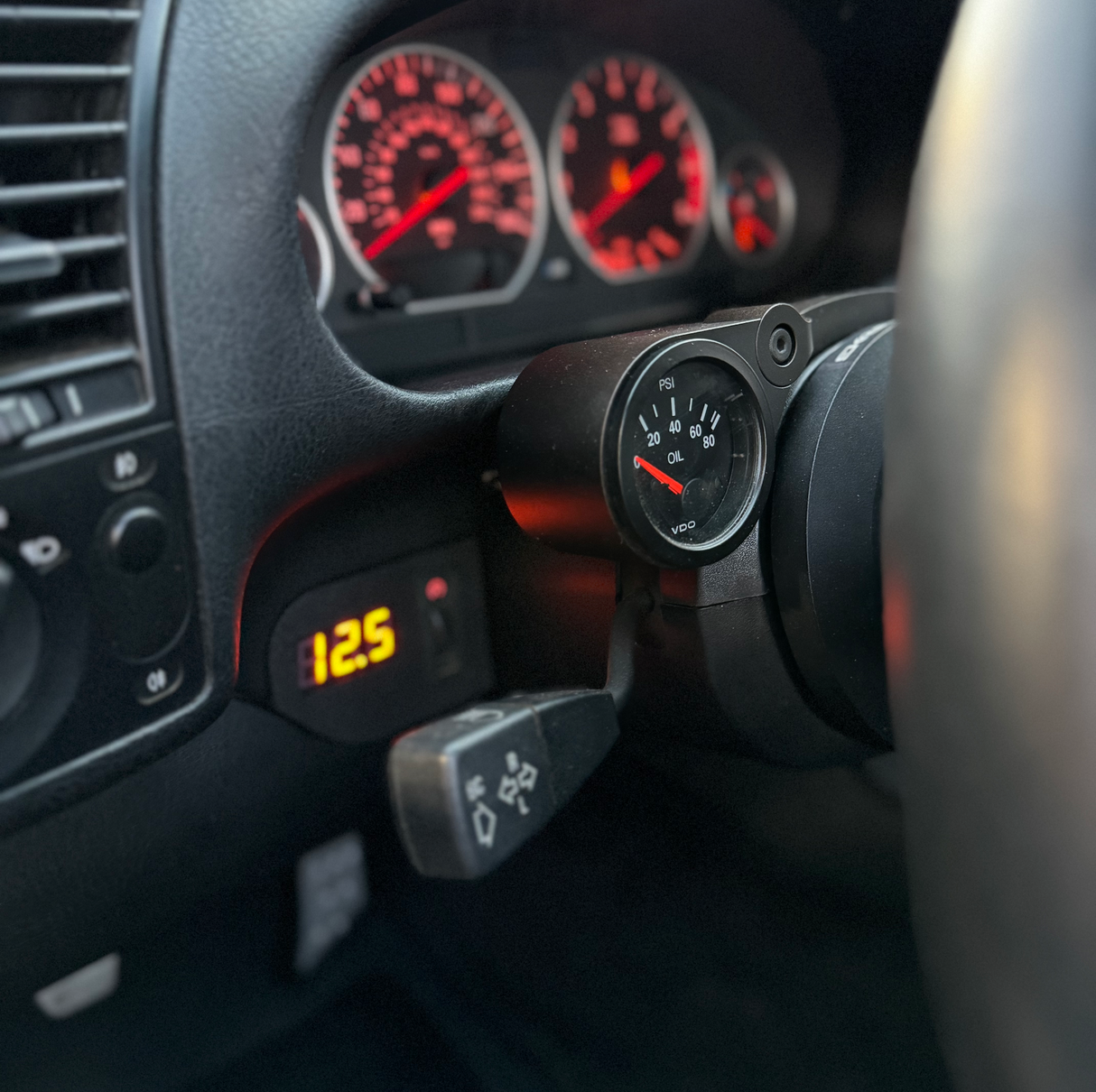 BMW E36 Volt Meter Dimmer Panel Kit (Plug & Play)