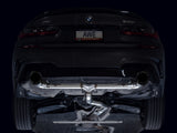 AWE Tuning 19-23 BMW 330i / 21-23 BMW 430i Base G2X Track Edition Axle-Back Exhaust - Diamond Black
