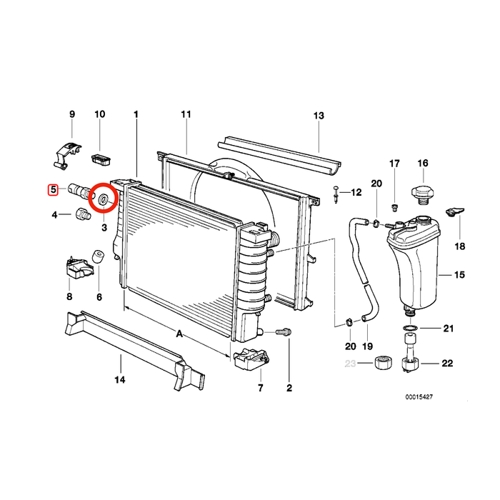 BMW Copper Crush Washer Gasket - 32411093596