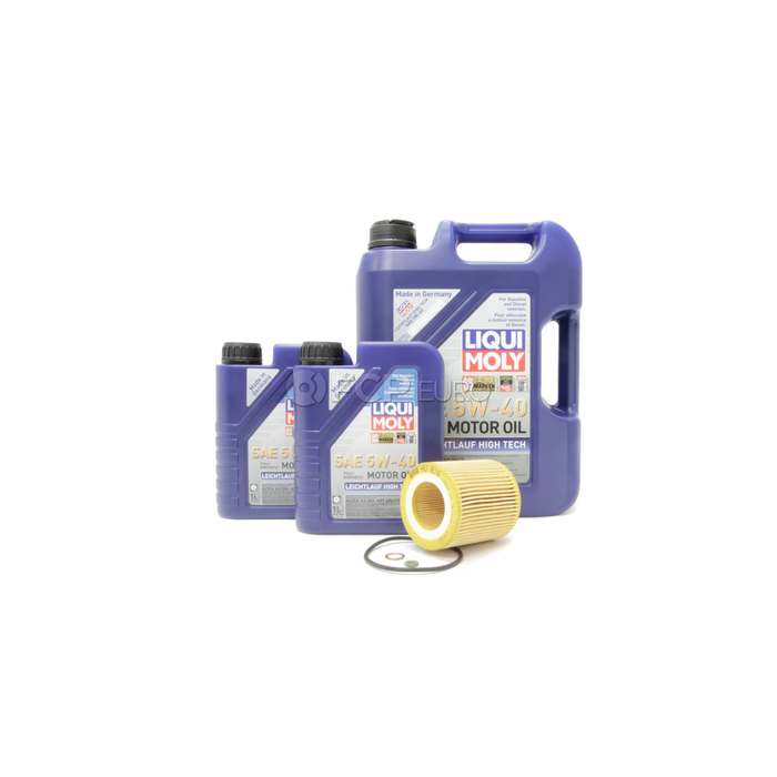 Liquimoly 5W40 Leichtlauf Oil Change Kit (E8x)