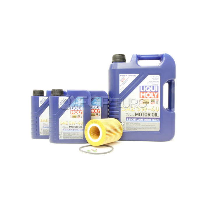 Liquimoly 5W40 Leichtlauf Oil Change Kit (E53 4.4/4.8)