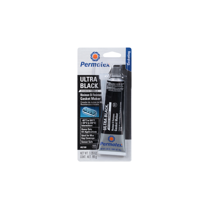 Permatex Ultra Black RTV Silicone Sealant