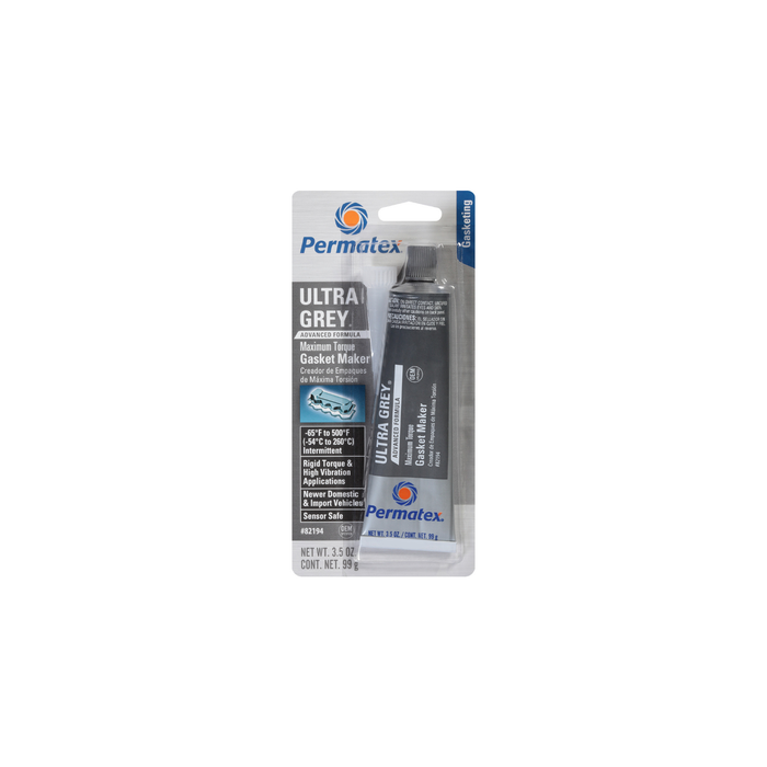 Permatex Ultra Grey RTV Silicone Sealant