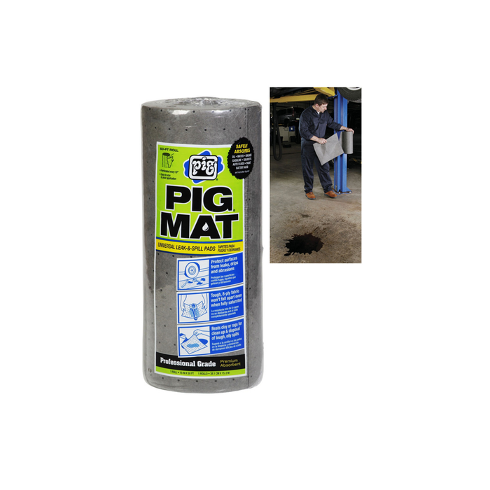 Pig Mat Absorbent Mat Roll - 60 Pads