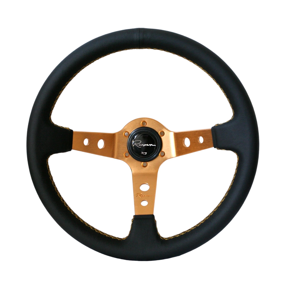 Renown 100 Gold Steering Wheel