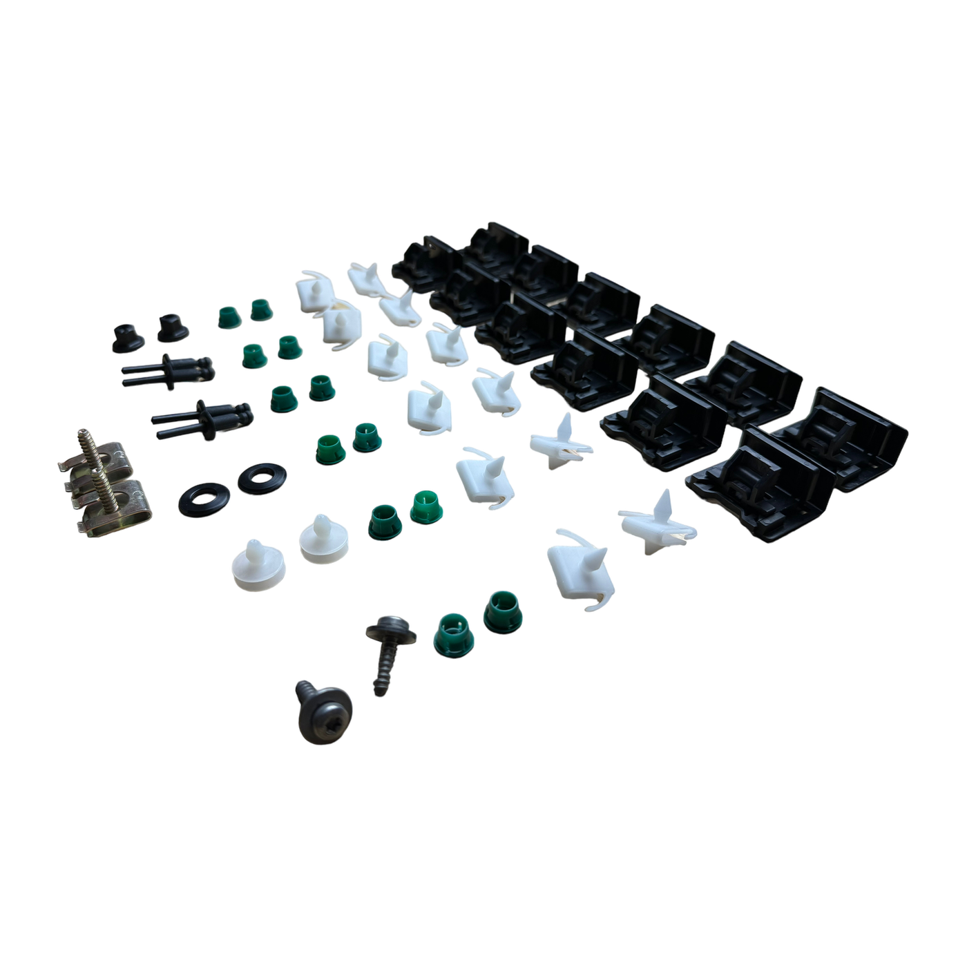 Genuine BMW E30 IS Side Skirt Hardware Kit — Race German