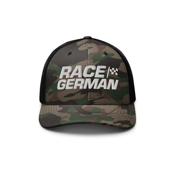 RG Logo Camo Trucker Hat