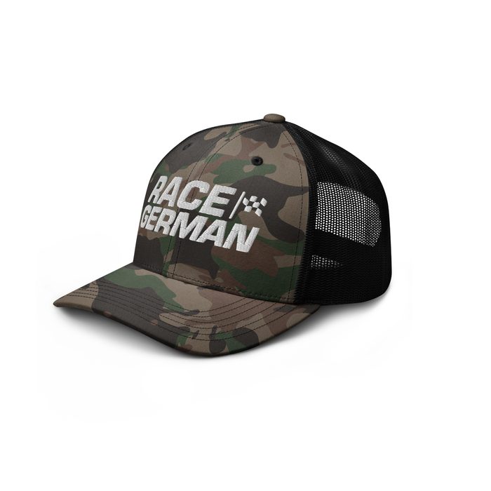 RG Logo Camo Trucker Hat