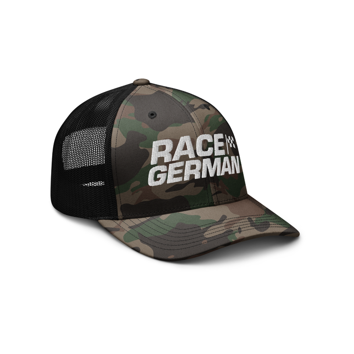 RG Logo Camo Trucker Hat