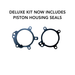 X8R BMW Dual VANOS Anti-Rattle Rings Repair Kit – Fits E36, E39, E46, E53, E60, E61, E65, E83, E85 – 2 Rings