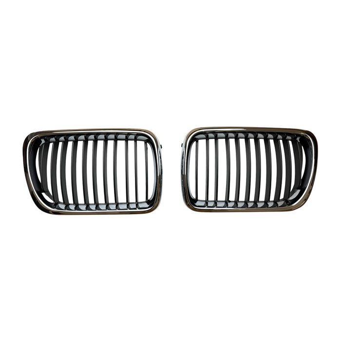OEM Style BMW E36 Grille (Chrome)