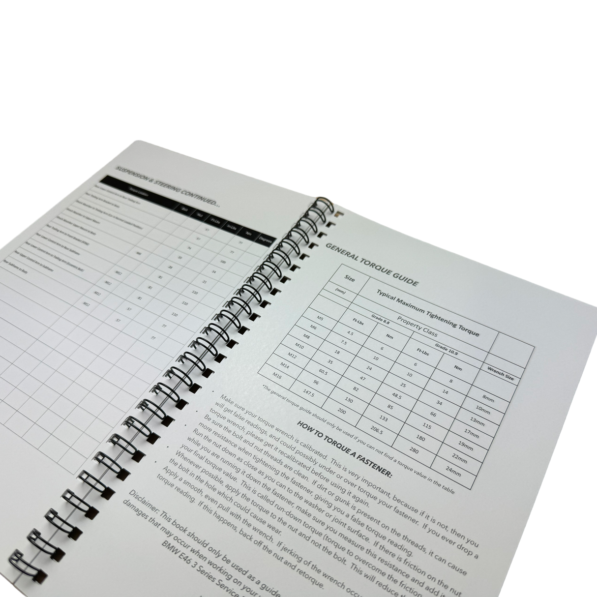 E46 Torque Guide Booklet