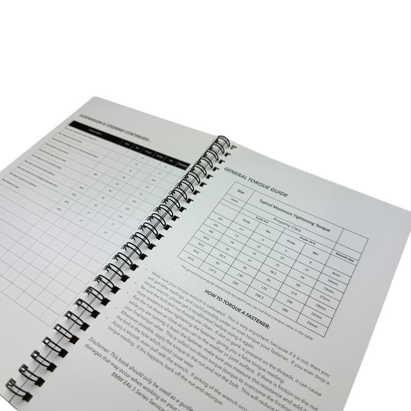 E46 Torque Guide Booklet