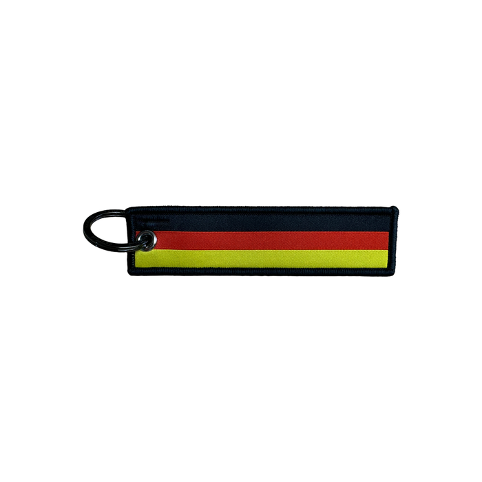 German Flag Keychain Jet Tag