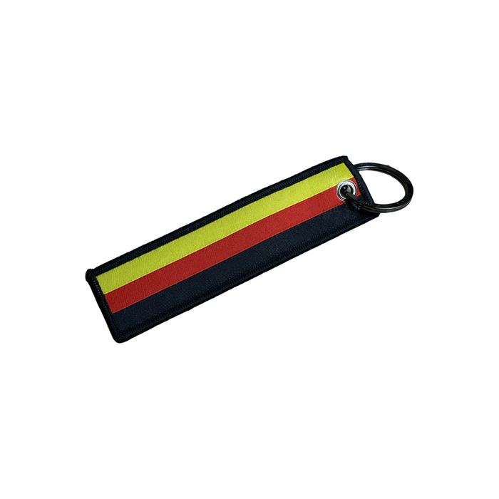 German Flag Keychain Jet Tag