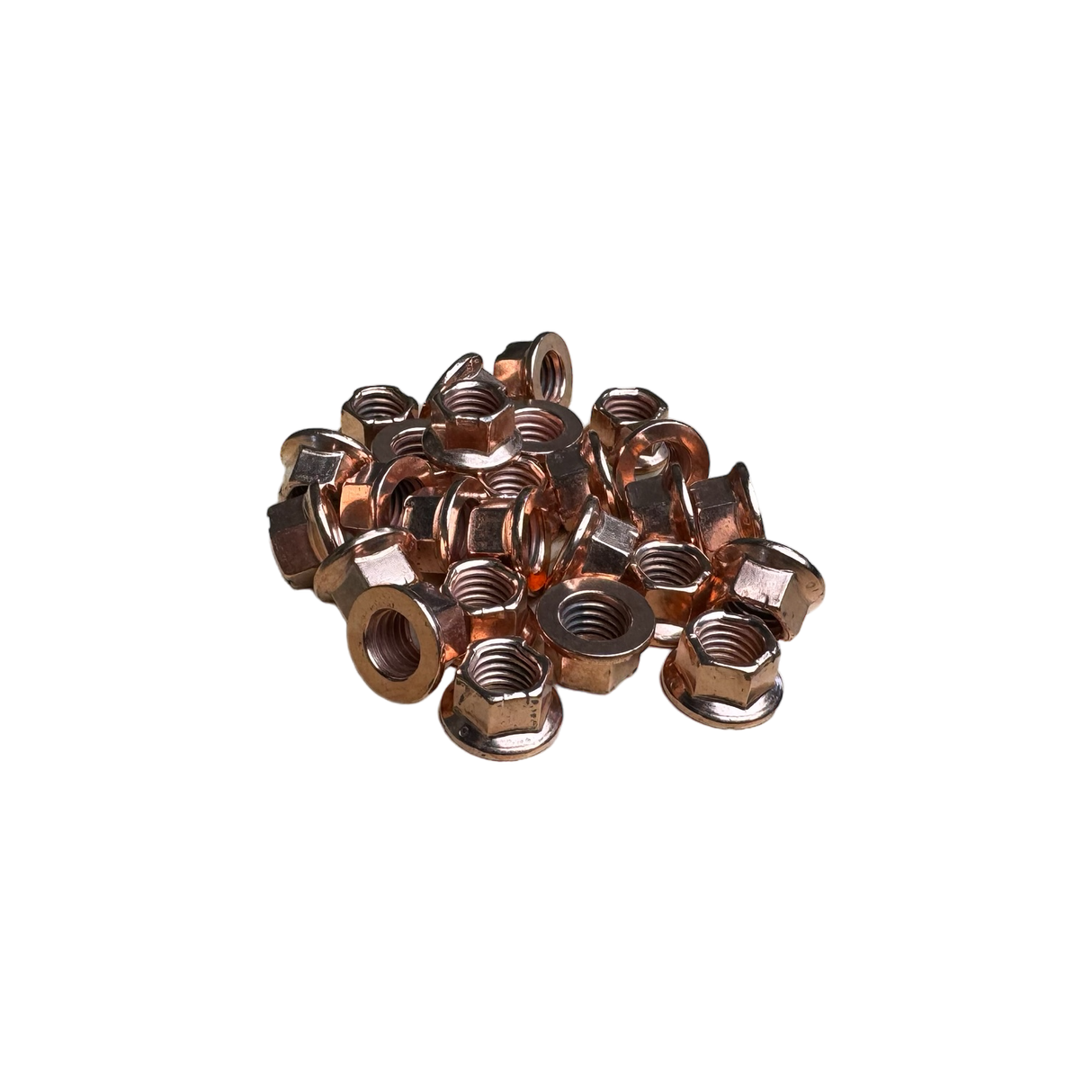 M8 Low Profile Copper Exhaust Nuts (M10 M20 M30 S62 S65 M60 M62)