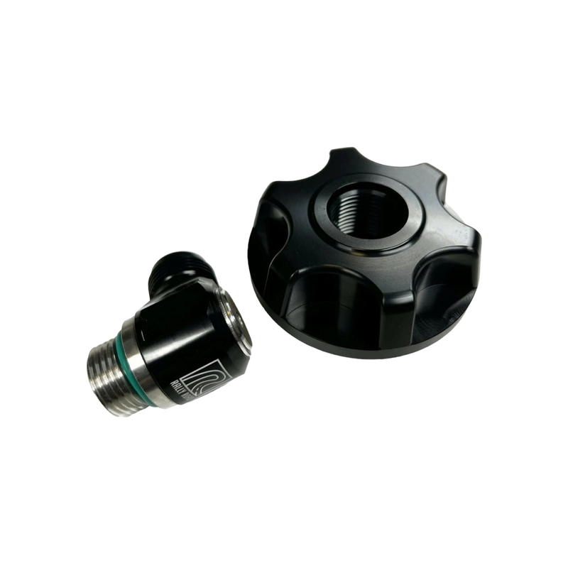 BMW Oil Cap Vent Adapter (Billet Aluminum)