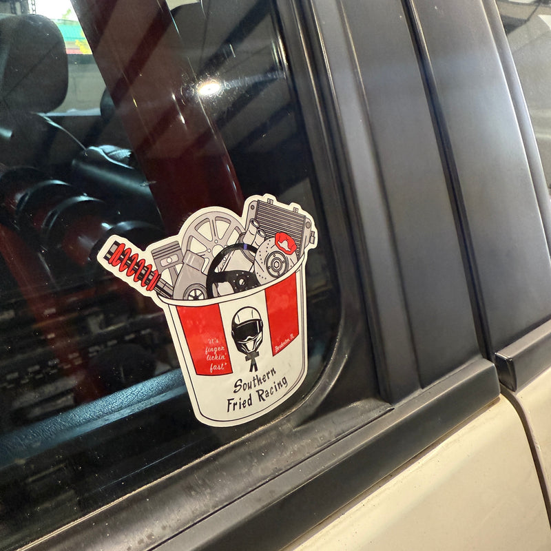 Southern Fried Racing Sticker