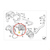 BMW Throttle Position Sensor - 13631703562