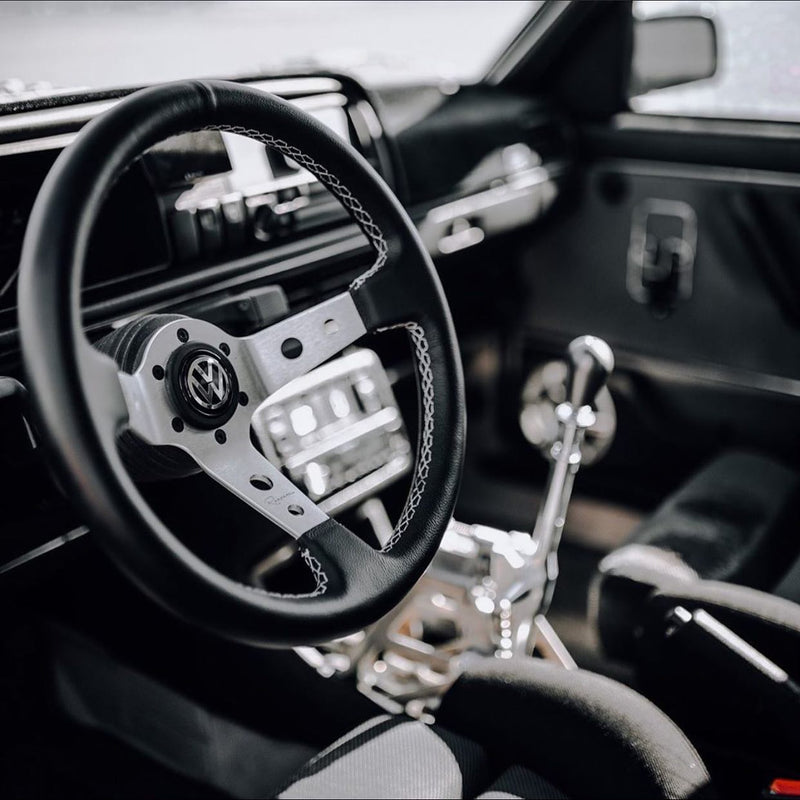 Renown 100 Silver Steering Wheel