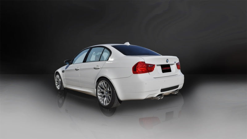 Corsa 08-12 BMW M3 E90 Polished Sport Cat-Back Exhaust