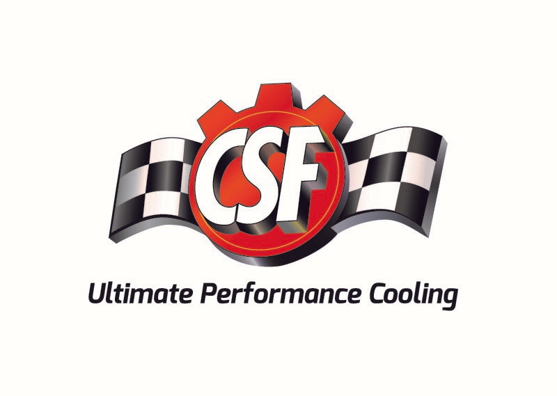 CSF 82-94 BMW 3 Series (E30) High Performance Oil Cooler w/-10AN Male & OEM Fittings