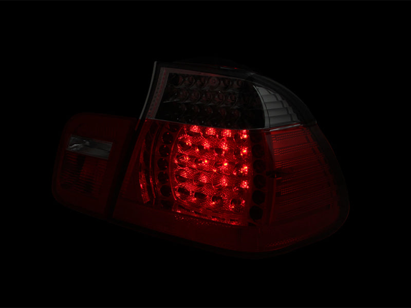 ANZO 2002-2005 4DR BMW 3 Series E46 LED Taillights Red/Smoke