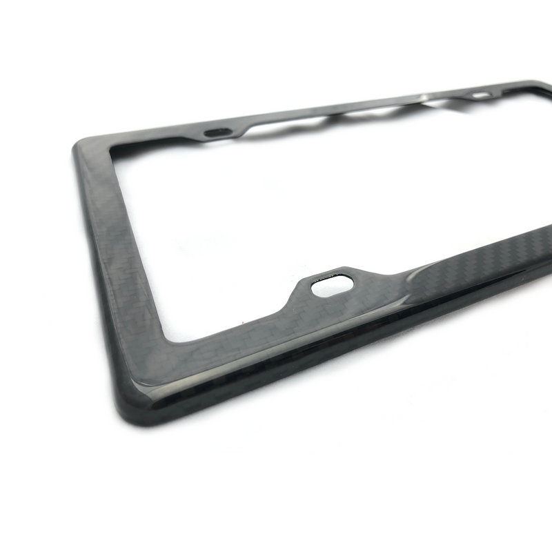 Carbon Fiber License Plate Frame